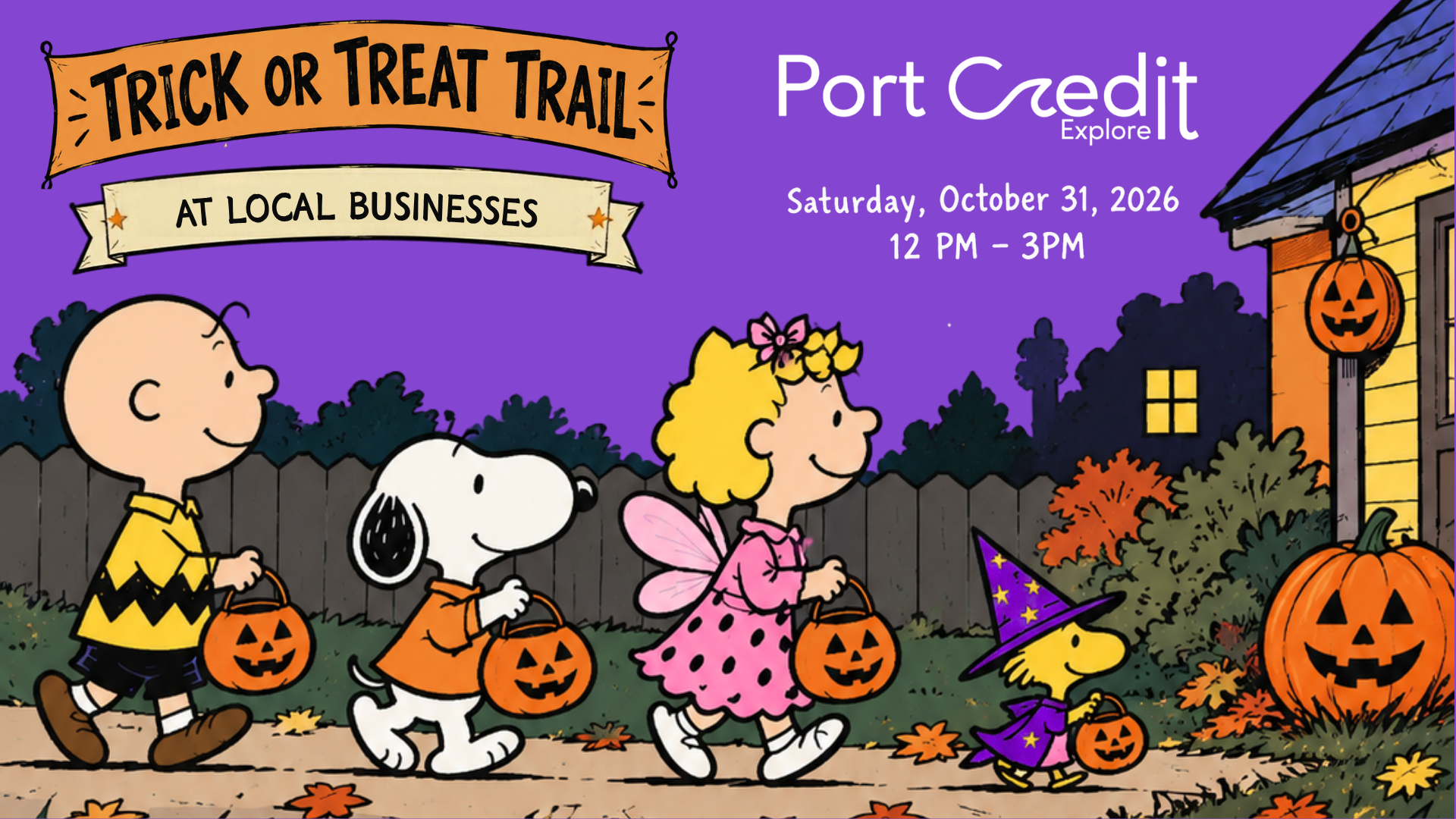 Your Halloween Treat Trail Starts Here!