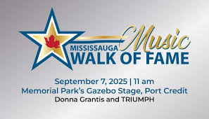 Mississauga Music Walk of Fame Returns September 7, 2025!